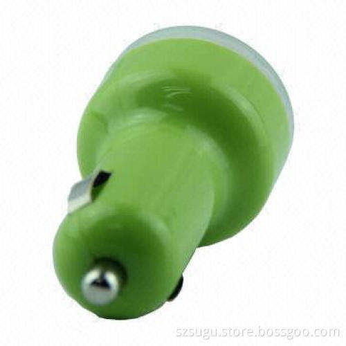 2014 Newest Colorful Double USB Car Charger for iPhone and iPad
